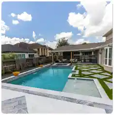 Pool designed and installed by Ecoworks